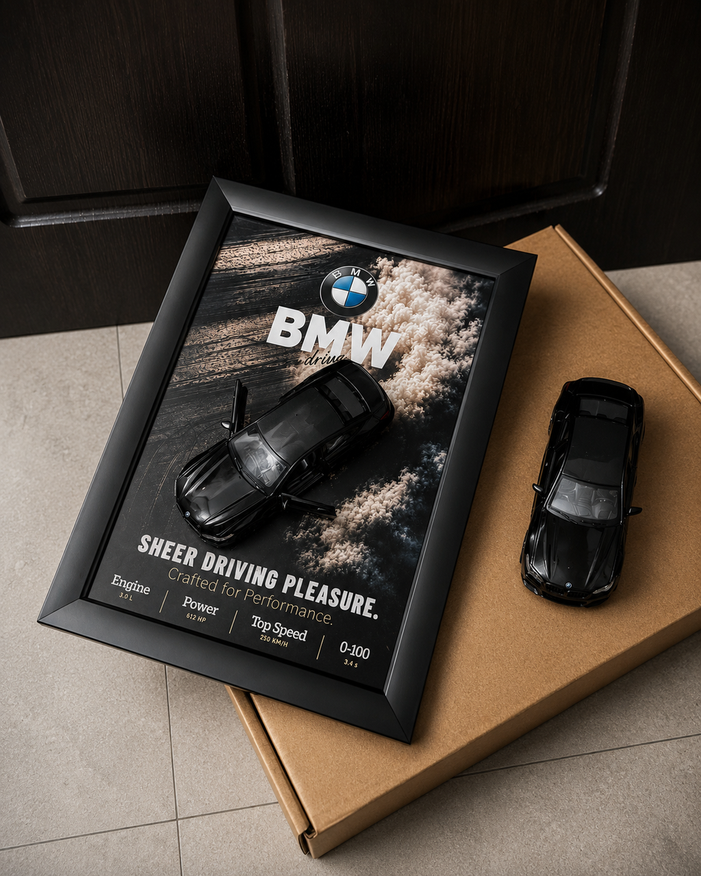 BMW M8 3D Car Frame