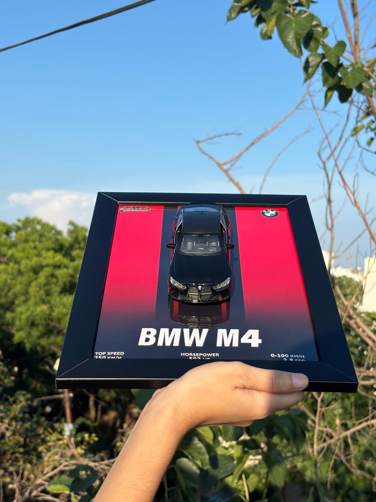 BMW M4 3D Car Frame