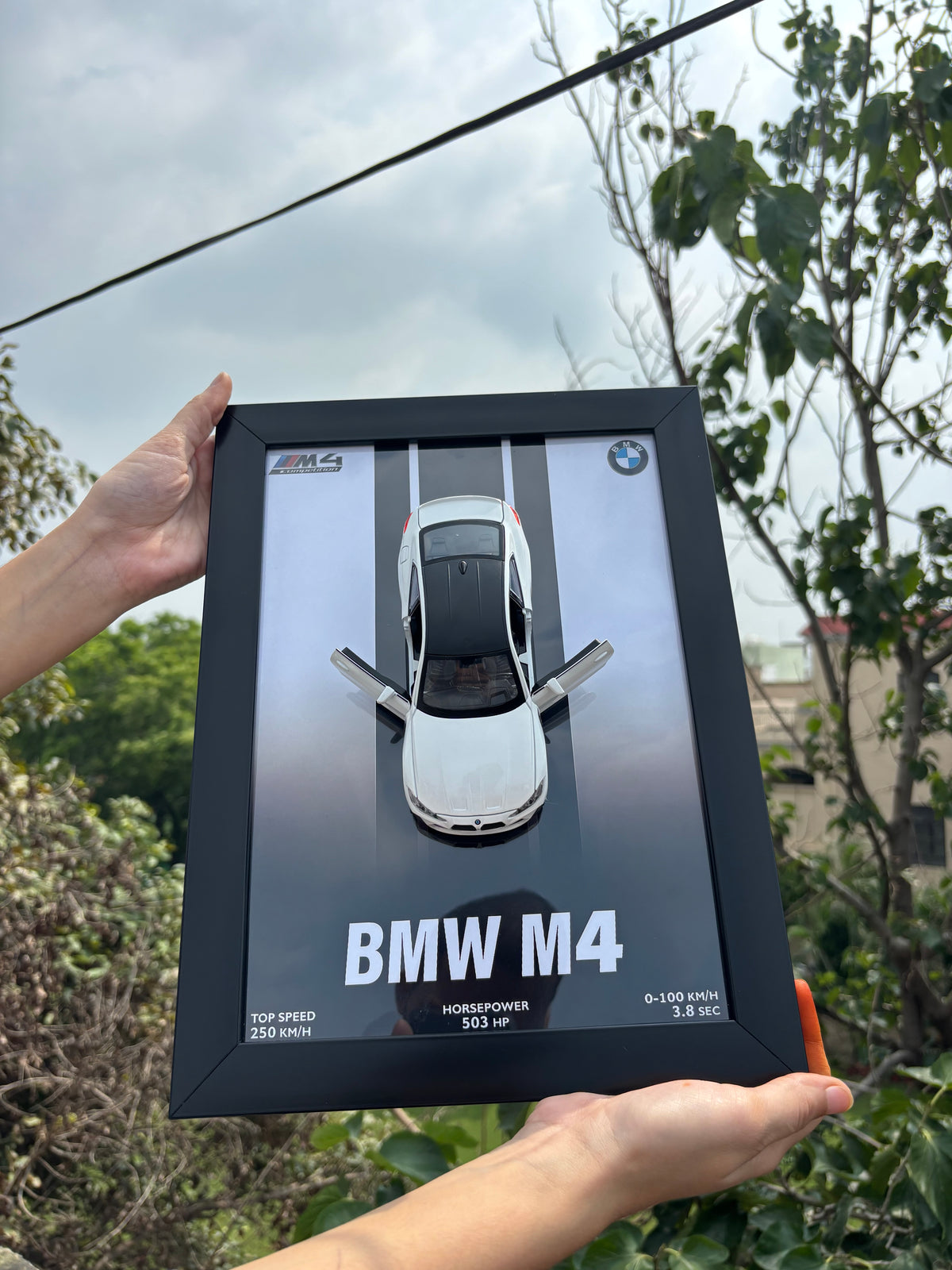 BMW M4 3D Car Frame