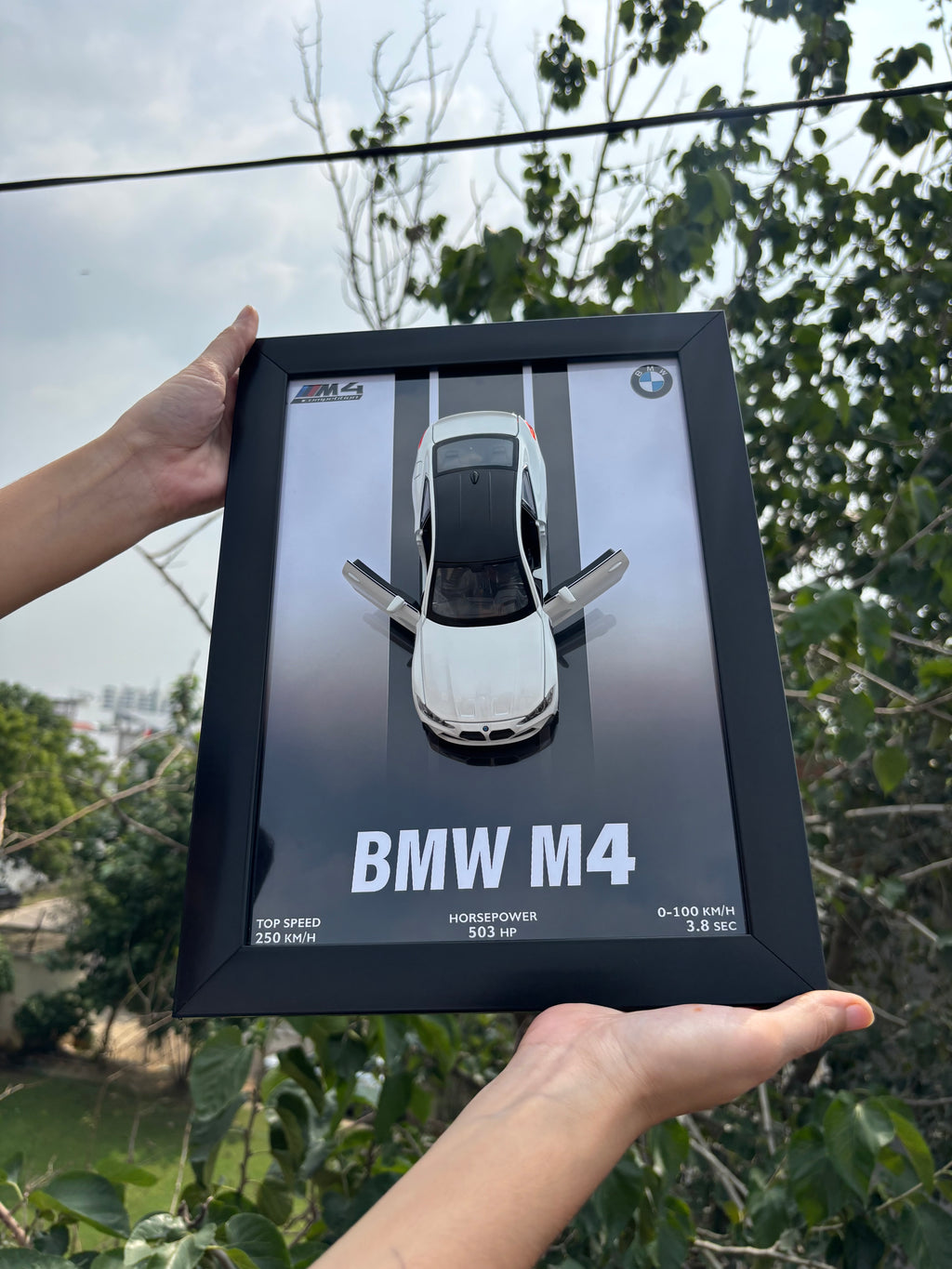 BMW M4 3D Car Frame