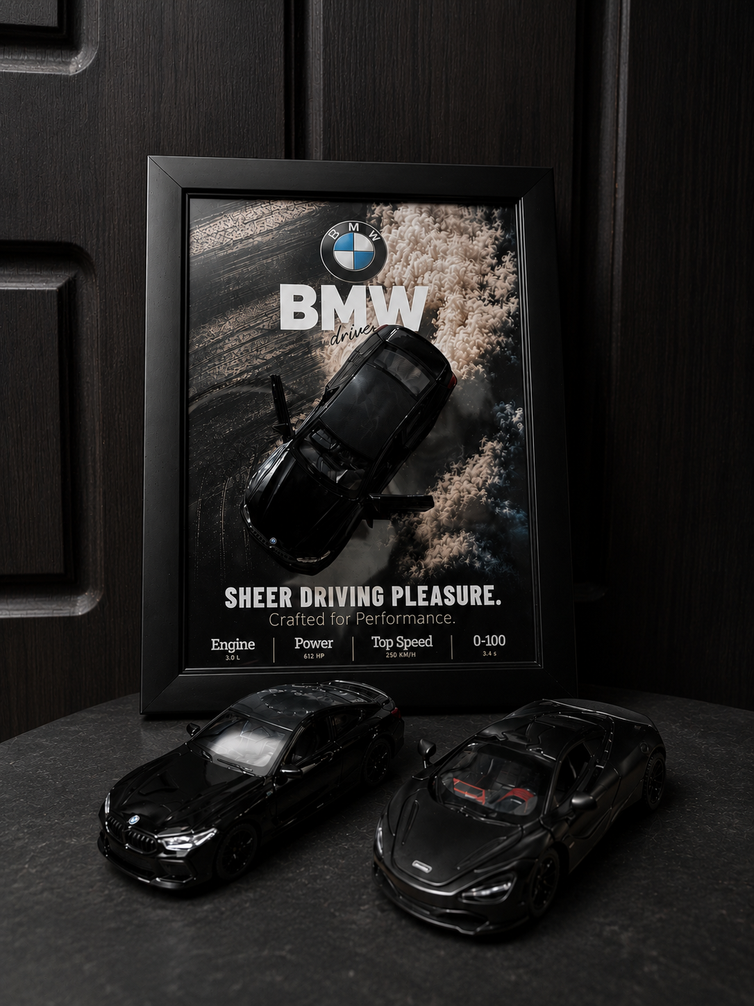 BMW M8 3D Car Frame