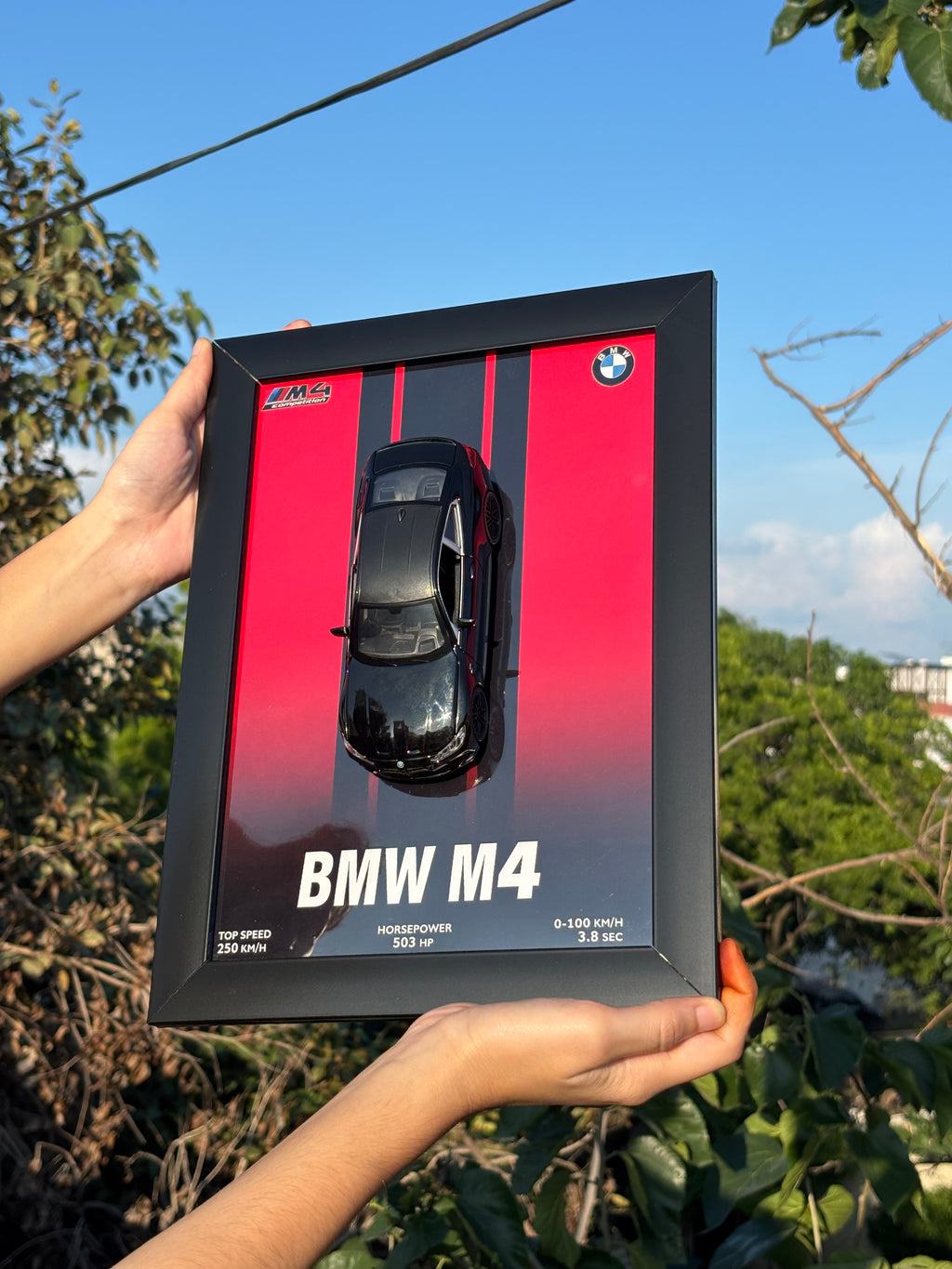 BMW M4 3D Car Frame