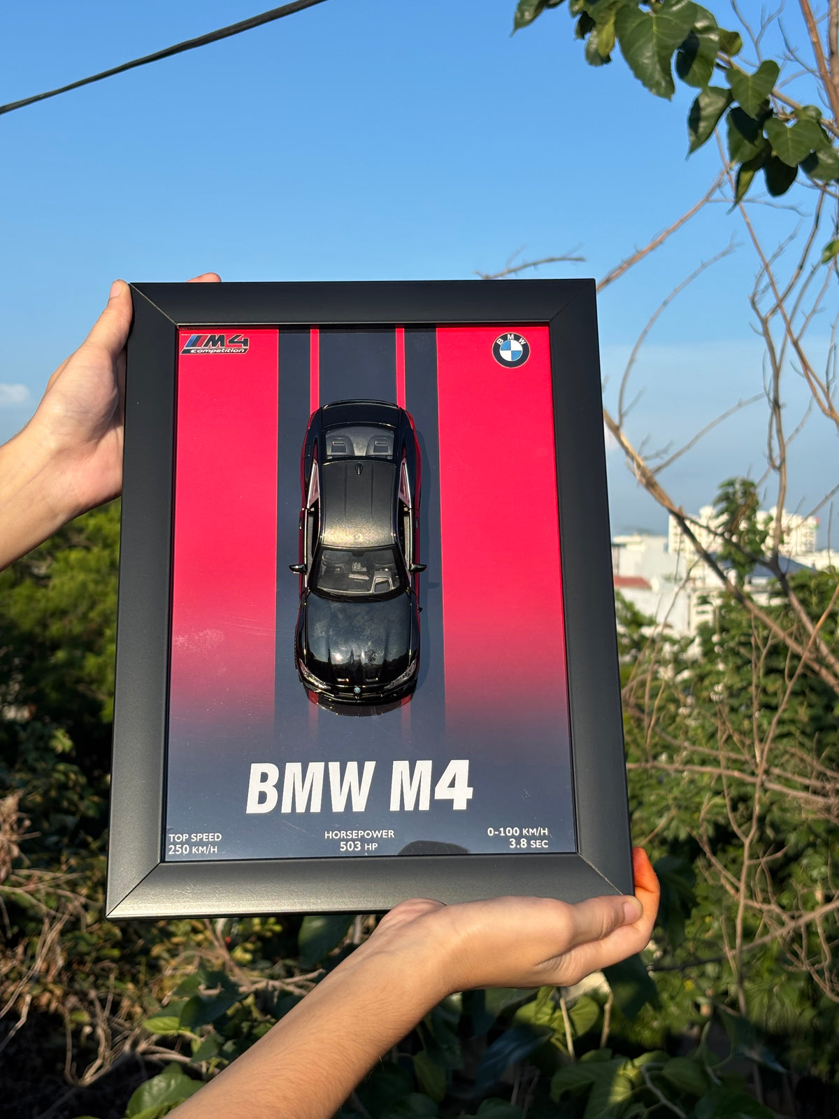 BMW M4 3D Car Frame