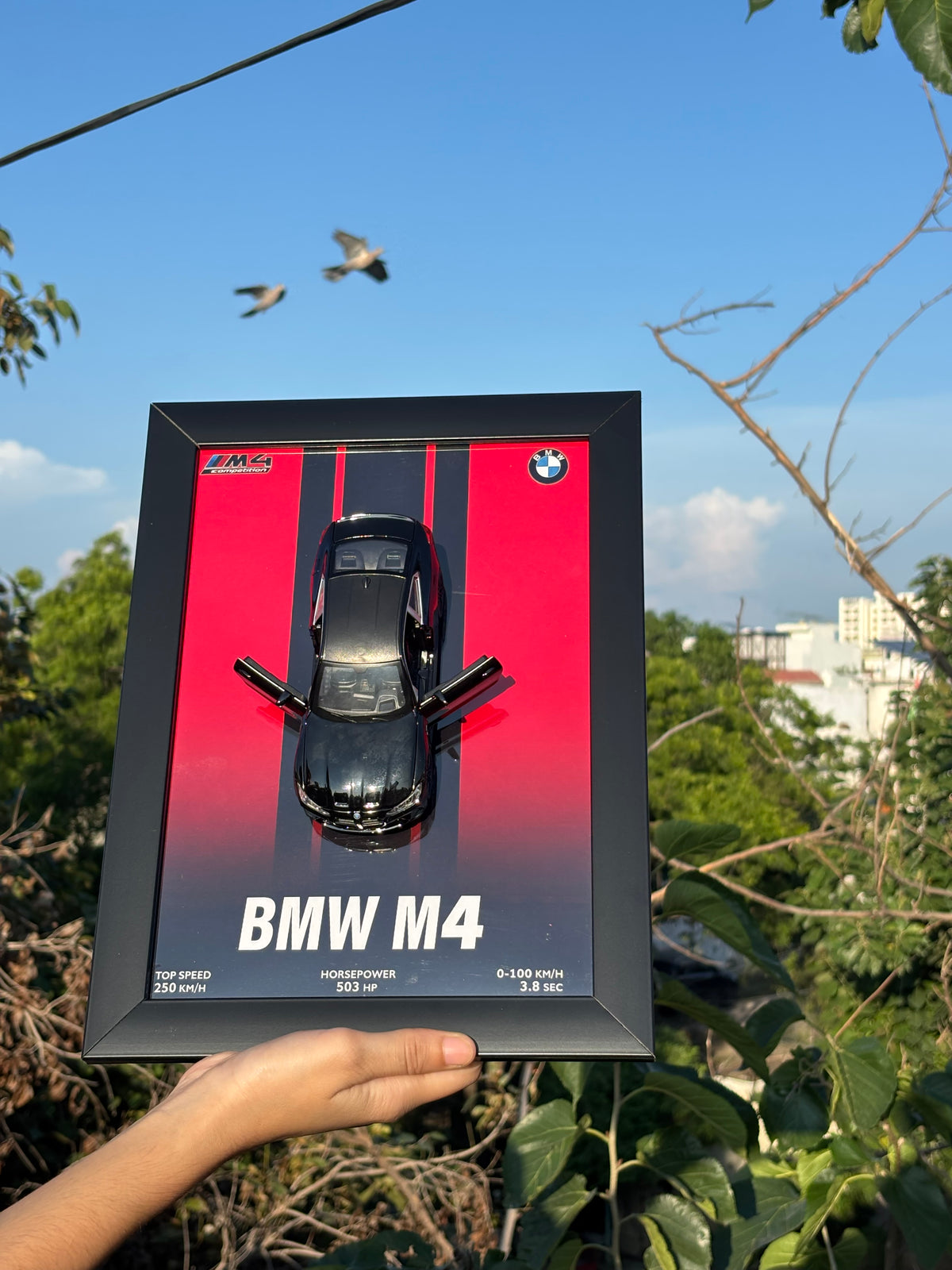 BMW M4 3D Car Frame