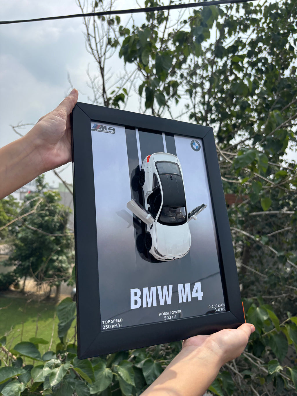 BMW M4 3D Car Frame