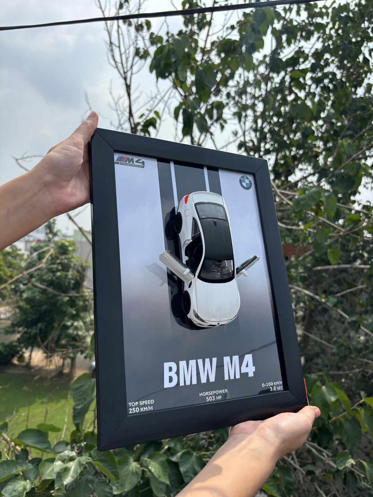 BMW M4 3D Car Frame