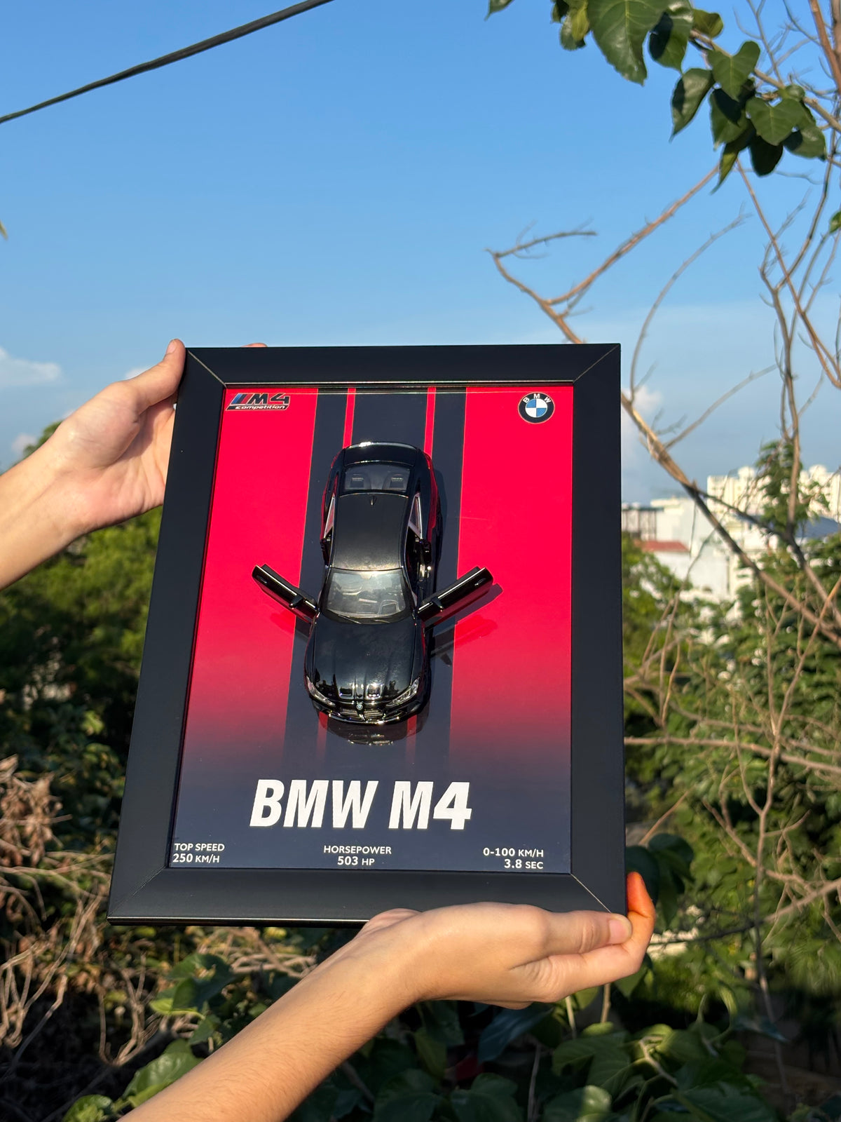 BMW M4 3D Car Frame