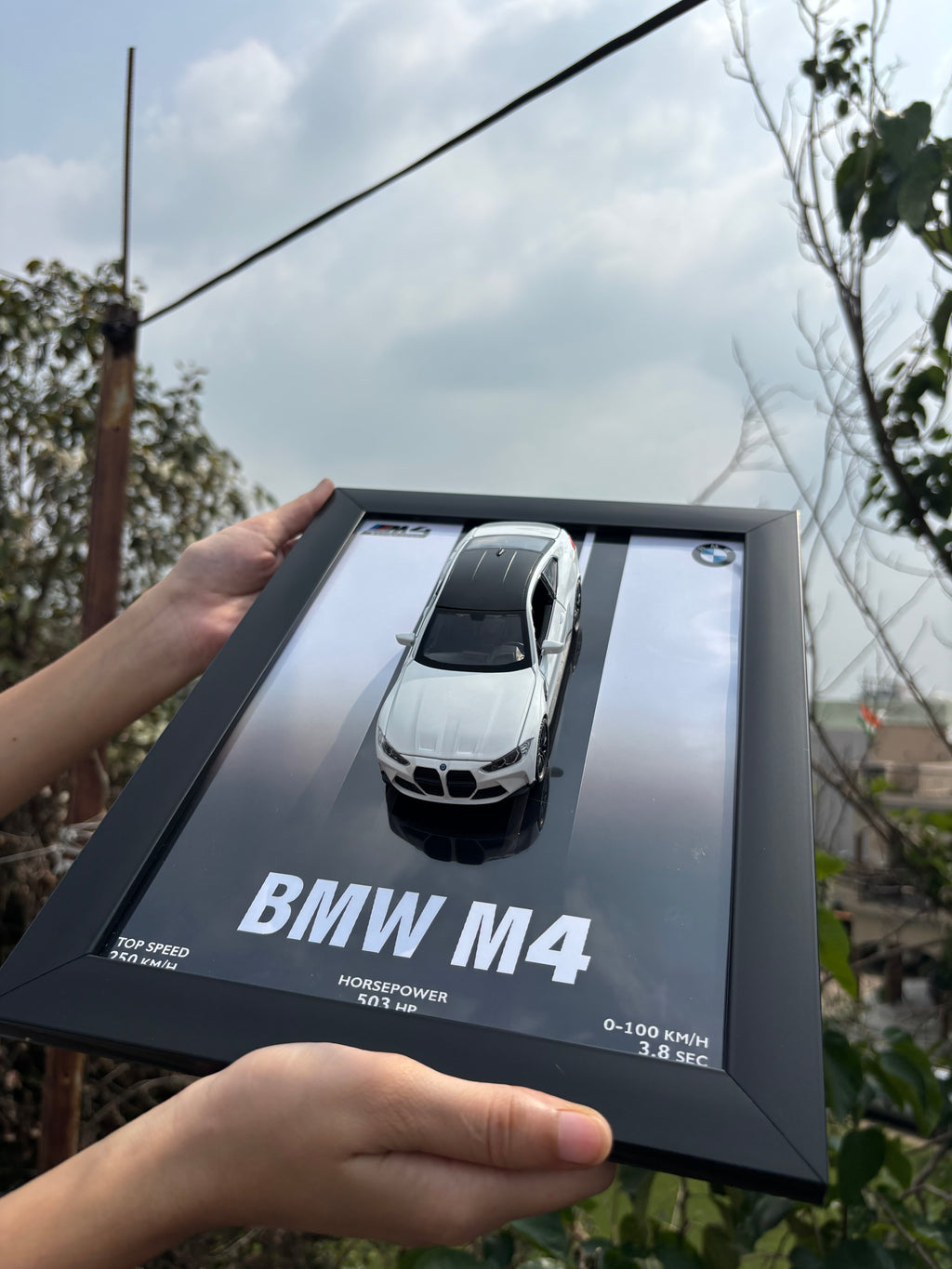 BMW M4 3D Car Frame