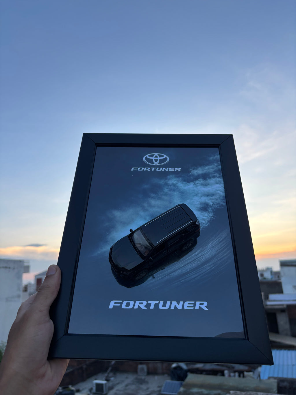 Fortuner Black 3D Car Frame