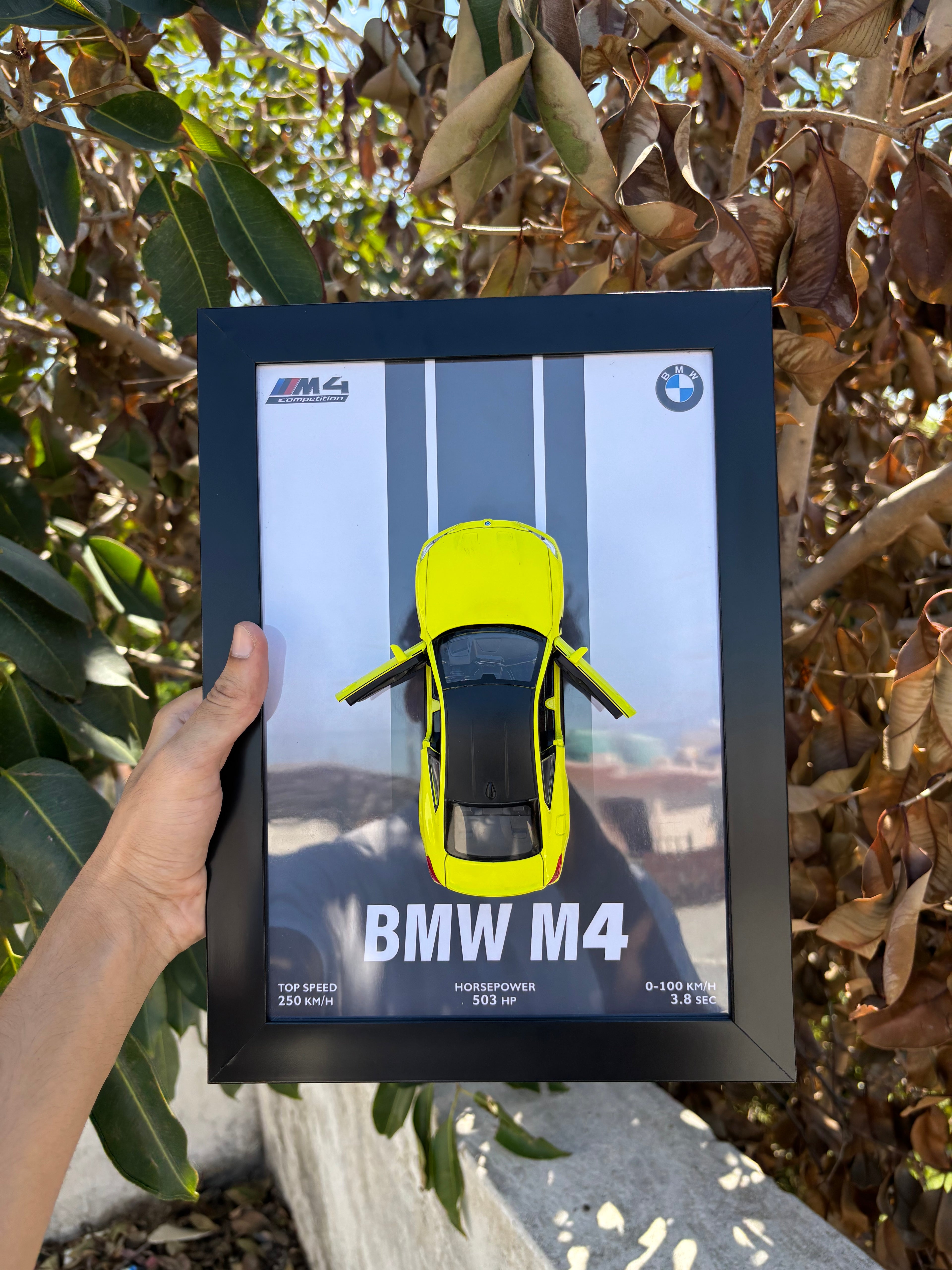BMW M4 3D Car Frame