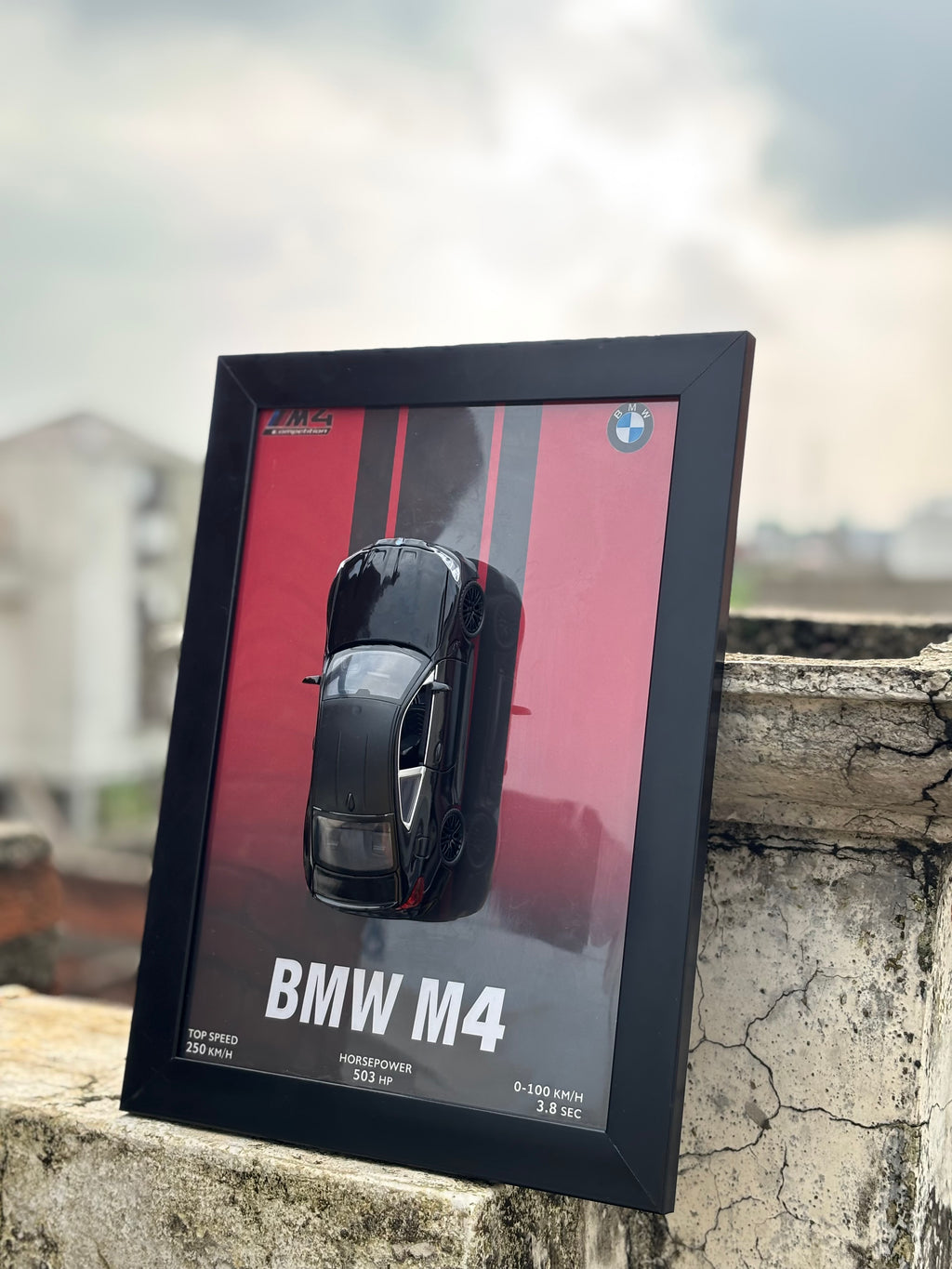 BMW M4 3D Car Frame