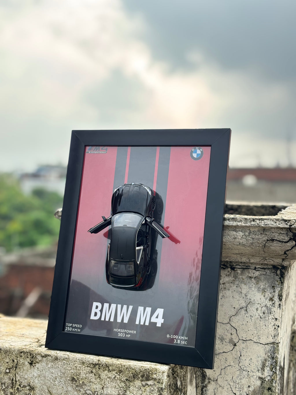BMW M4 3D Car Frame
