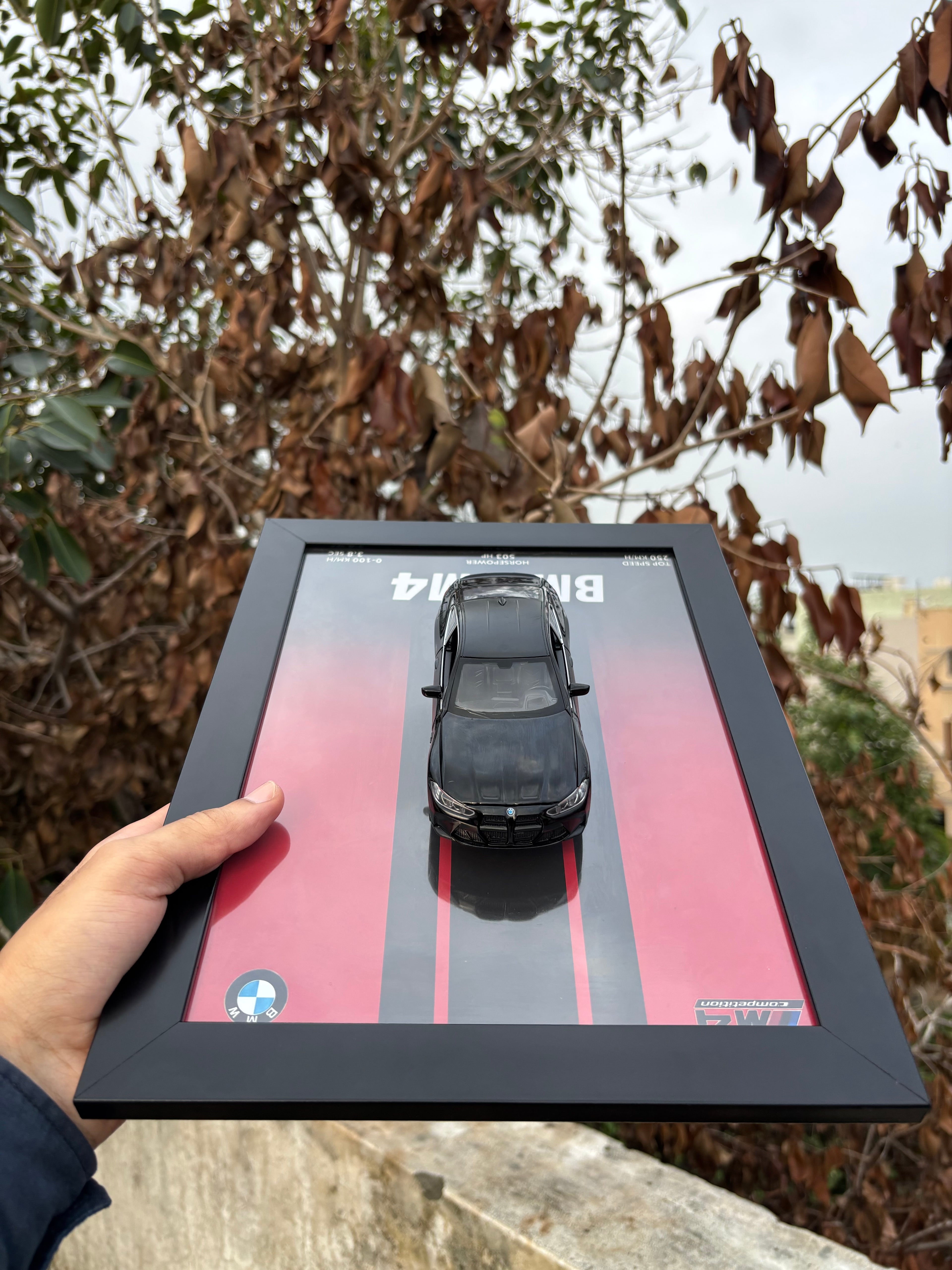 BMW M4 3D Car Frame